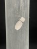 Rose Quartz Apple Silver Pendant (Chain Not Included)